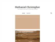 Tablet Screenshot of nathaniel.ca